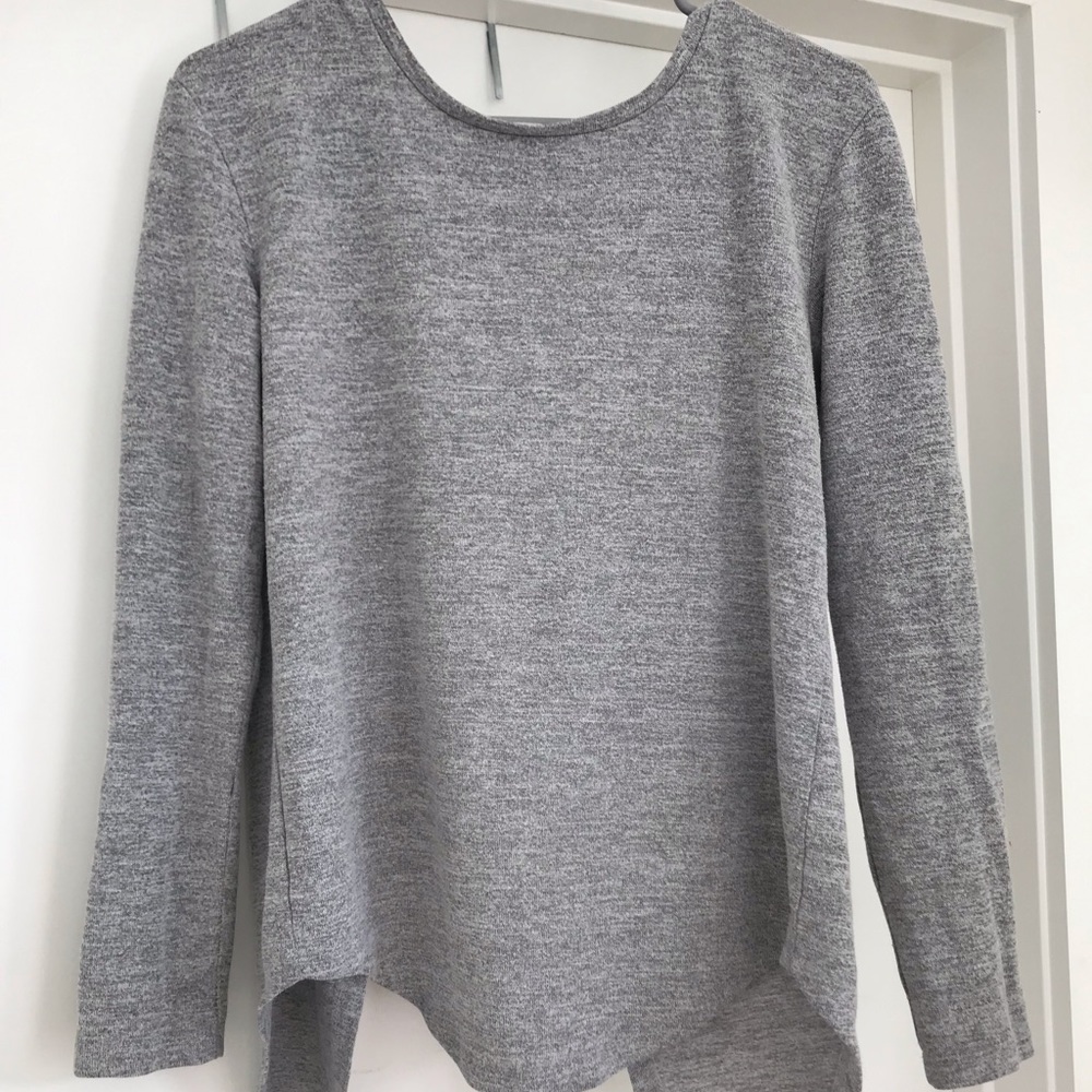 Grey boutique top